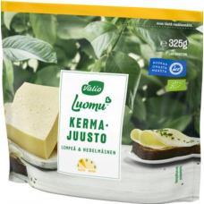 Органический сливочный сыр Valio Luomu kermajuusto 325г без лактозы Органический сливочный сыр Valio Luomu kermajuusto 325г без лактозы