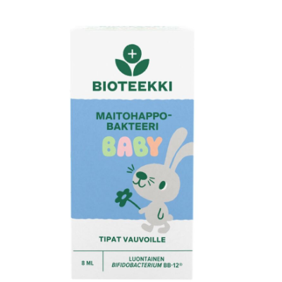 Капли молочнокислых бактерий  BIOTEEKIN PROBIOOTTI BABY TIPAT 8 мл