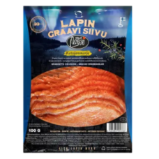 Филе форели соли с ягодами можжевельника Kala-Lappi Lapin Graavi kirjolohifileesiivu Katajanmarja 100г Филе форели соли с ягодами можжевельника Kala-Lappi Lapin Graavi kirjolohifileesiivu Katajanmarja 100г