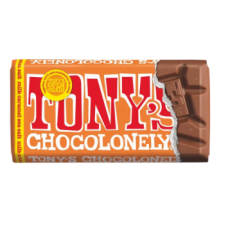Молочный шоколад с молочной карамелью и морской солью Tony's Chocolonely 90 г Молочный шоколад с молочной карамелью и морской солью Tony's Chocolonely 90 г