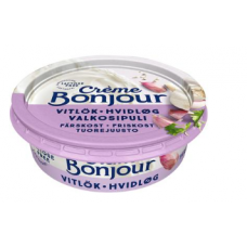 Сливочный сыр с чесноком без лактозы Creme Bonjour Valkosipuli 100г Сливочный сыр с чесноком без лактозы Creme Bonjour Valkosipuli 100г