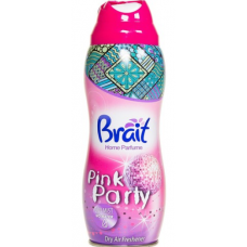 Аэрозольный освежитель воздуха Brait Pink Party 300мл Аэрозольный освежитель воздуха Brait Pink Party 300мл