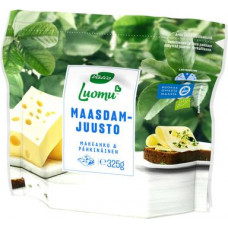 Сыр органический сливочный Valio Luomu Maasdam 325г Сыр органический сливочный Valio Luomu Maasdam 325г
