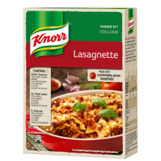 Лазанья листы и ингредиенты для соуса KNORR Lasagnette 273 г Лазанья листы и ингредиенты для соуса KNORR Lasagnette 273 г