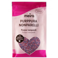 Украшение для торта и десертов Meira Purppura nonparelli 60г фиолетовые шарики Украшение для торта и десертов Meira Purppura nonparelli 60г фиолетовые шарики