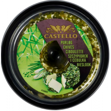 Мягкий сыр Castello ruohosipuli tuorejuusto 125 г с зеленым луком Мягкий сыр Castello ruohosipuli tuorejuusto 125 г с зеленым луком