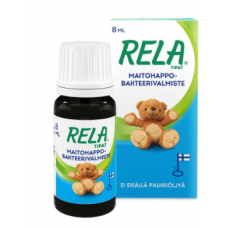 Жидкий препарат молочнокислых бактерий RELA DROPS TIPAT 8 мл Жидкий препарат молочнокислых бактерий RELA DROPS TIPAT 8 мл