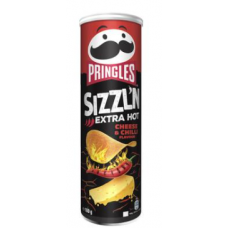 Чипсы PRINGLES SIZZL'N Cheese & Chilli 180г Чипсы PRINGLES SIZZL'N Cheese & Chilli 180г