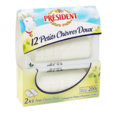 Козий сыр President Petit Chevres Doux 200г Козий сыр President Petit Chevres Doux 200г