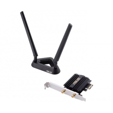 Двухдиапазонный адаптер Asus PCE-AX58BT PCI-E-WiFi 6 и адаптер Bluetooth 5.0 Двухдиапазонный адаптер Asus PCE-AX58BT PCI-E-WiFi 6 и адаптер Bluetooth 5.0
