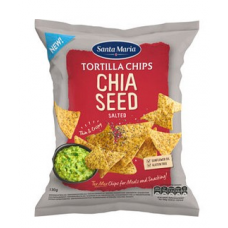 Чипсы Тортилья с семенами чиа Santa Maria Tortilla Chips Chia Seed 130г Чипсы Тортилья с семенами чиа Santa Maria Tortilla Chips Chia Seed 130г