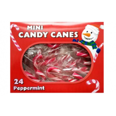 Mini Candy canes 24шт 96г Mini Candy canes 24шт 96г