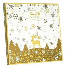 Шоколадный календарь Lindt Gold Stucke 156г Шоколадный календарь Lindt Gold Stucke 156г