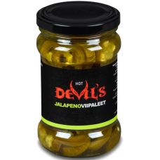 Резанный острый халапеньо Devil's Jalapeno Viipaleet 270/135г Резанный острый халапеньо Devil's Jalapeno Viipaleet 270/135г