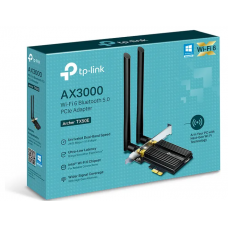 Двухдиапазонный адаптер TP-LINK Archer TX50E PCI-E-WiFi 6 и адаптер Bluetooth 5.0 Двухдиапазонный адаптер TP-LINK Archer TX50E PCI-E-WiFi 6 и адаптер Bluetooth 5.0