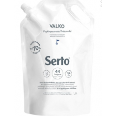 Жидкий порошок Serto Valko 1200мл для стирки светлых тканей Жидкий порошок Serto Valko 1200мл для стирки светлых тканей