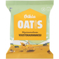 Овсяные чипсы Oikia Oatis Vuustokauranaksu с ароматом сыра 100г Овсяные чипсы Oikia Oatis Vuustokauranaksu с ароматом сыра 100г