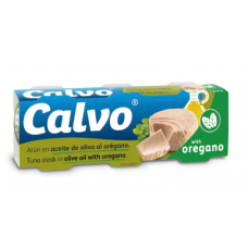 Тунец в оливковом масле с орегано Calvo 3x80 г Тунец в оливковом масле с орегано Calvo 3x80 г