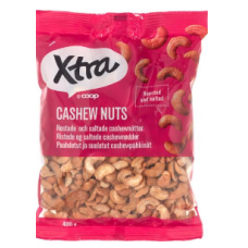 Орехи кешью соленые и жареные X-tra Cashew nuts 400г Орехи кешью соленые и жареные X-tra Cashew nuts 400г