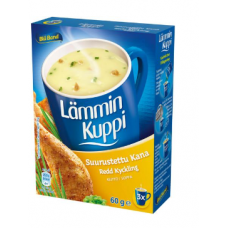 Безлактозный куриный бульон Bla Band Lammin Kuppi 3x20г Безлактозный куриный бульон Bla Band Lammin Kuppi 3x20г