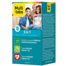 Витамины MULTI-TABS 3 IN 1 90 шт Витамины MULTI-TABS 3 IN 1 90 шт