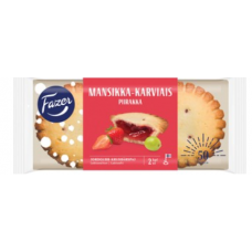 Ягодное лукошко Fazer Mansikka-Karviaispiirakka 2шт 140г клубника крыжовник Ягодное лукошко Fazer Mansikka-Karviaispiirakka 2шт 140г клубника крыжовник