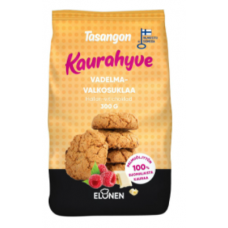 Печенье Tasangon kaurahyve vadelma-valkosuklaapikkuleipa 100% kaura 300г Печенье Tasangon kaurahyve vadelma-valkosuklaapikkuleipa 100% kaura 300г