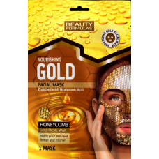 Маска для лица с золотыми сотами Beauty Formulas Nourishing Gold 1 шт Маска для лица с золотыми сотами Beauty Formulas Nourishing Gold 1 шт