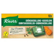 Овощной бульон в кубиках Knorr Our Promise 10x10г Овощной бульон в кубиках Knorr Our Promise 10x10г