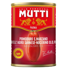 Помидоры Mutti San Marzano целые очищенные 400г в ж/б Помидоры Mutti San Marzano целые очищенные 400г в ж/б