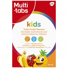 Поливитамины для детей Multi-Tabs Kids вкус - тутти фрутти 90 шт Поливитамины для детей Multi-Tabs Kids вкус - тутти фрутти 90 шт