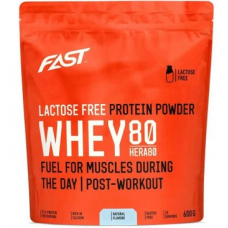 Сывороточный протеин без вкусовых добавок Fast Whey80 600г Сывороточный протеин без вкусовых добавок Fast Whey80 600г