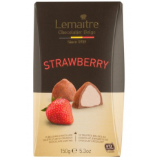 Конфеты трюфели с клубникой Lemaitre Strawberry Double Coated Tryffeli 150г Конфеты трюфели с клубникой Lemaitre Strawberry Double Coated Tryffeli 150г