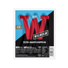 Колбаски гриль с сыром фета Atria Wilhelm Feta-mustapippuri 350г Колбаски гриль с сыром фета Atria Wilhelm Feta-mustapippuri 350г