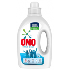 Жидкий порошок Omo Active Clean 1л для белого белья Жидкий порошок Omo Active Clean 1л для белого белья