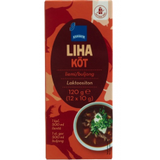 Кубики мясного бульона Rainbow Lihaliemivalmiste 120г 12 шт Кубики мясного бульона Rainbow Lihaliemivalmiste 120г 12 шт