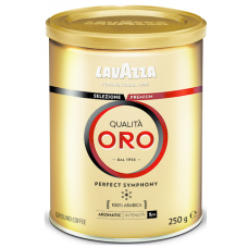 Молотый кофе LAVAZZA Qualita Oro в банке 250г Молотый кофе LAVAZZA Qualita Oro в банке 250г