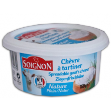 Козий сыр пастообразный Soignon Chevre a tartiner 150г Козий сыр пастообразный Soignon Chevre a tartiner 150г