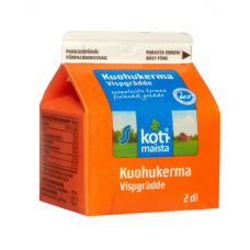 Сливки для еды Kotimaista kuohukerma 2 дл Сливки для еды Kotimaista kuohukerma 2 дл