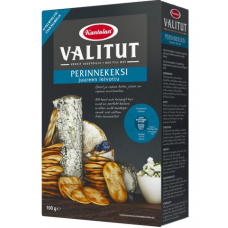 Крекеры с морской солью Kantolan Valitut Perinnekeksi Juureen Leivottu Suolakeksi 100г Крекеры с морской солью Kantolan Valitut Perinnekeksi Juureen Leivottu Suolakeksi 100г