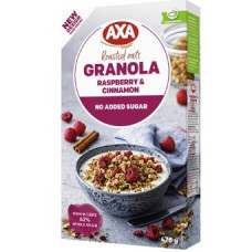 Мюсли AXA Granola Simply Great Raspberry & Cinnamo 475г малина и корица Мюсли AXA Granola Simply Great Raspberry & Cinnamo 475г малина и корица