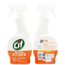 Чистящее средство для уборки кухни Cif Ultrafast Kitchen 750мл Чистящее средство для уборки кухни Cif Ultrafast Kitchen 750мл