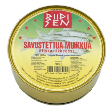 Копченая ряпушка в масле Riipisen Savustettua Muikkua Oljykastikkeessa 200г Копченая ряпушка в масле Riipisen Savustettua Muikkua Oljykastikkeessa 200г