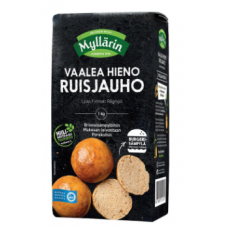 Ржаная мука Myllarin Vaalea Hieno Ruisjauho тонкого помола 1 кг Ржаная мука Myllarin Vaalea Hieno Ruisjauho тонкого помола 1 кг