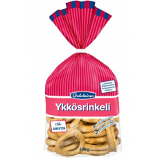 Мини бублики Oululainen Ykkosrinkeli 400 г без сахара Мини бублики Oululainen Ykkosrinkeli 400 г без сахара