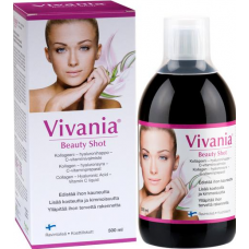 Жидкий продукт Vivania beauty shot с коллагеном 500мл для кожи Жидкий продукт Vivania beauty shot с коллагеном 500мл для кожи