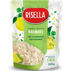 Готовый рис Risella Basmatiriisi Lime-Korianteri лайм кориандр 200 г Готовый рис Risella Basmatiriisi Lime-Korianteri лайм кориандр 200 г