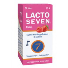 Жевательный препарат из молочнокислых бактерий LACTOSEVEN CHEW 50 шт Жевательный препарат из молочнокислых бактерий LACTOSEVEN CHEW 50 шт