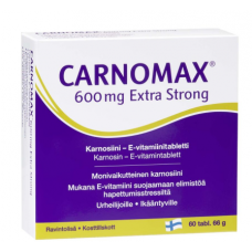 Пищевая добавка CARNOMAX Extra Strong 600мг 60шт Пищевая добавка CARNOMAX Extra Strong 600мг 60шт