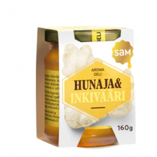 Мед с имбирем SAM AROMA DELI Hunaja&Inkivaari 160г Мед с имбирем SAM AROMA DELI Hunaja&Inkivaari 160г